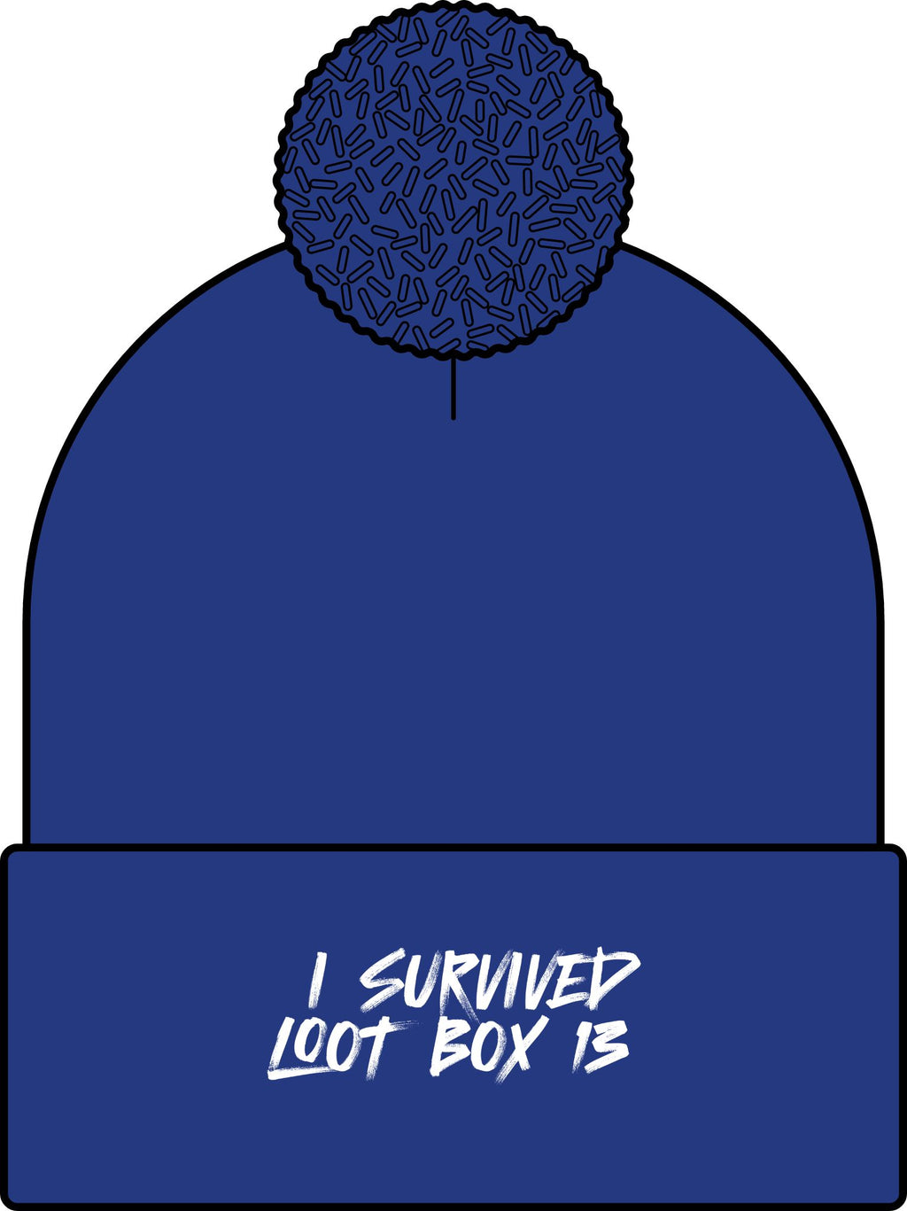 I Survived Loot Box 13 Pom Beanie
