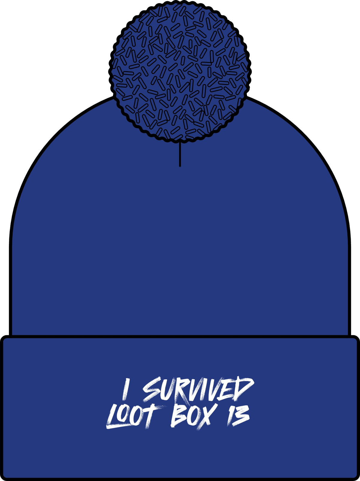 I Survived Loot Box 13 Pom Beanie