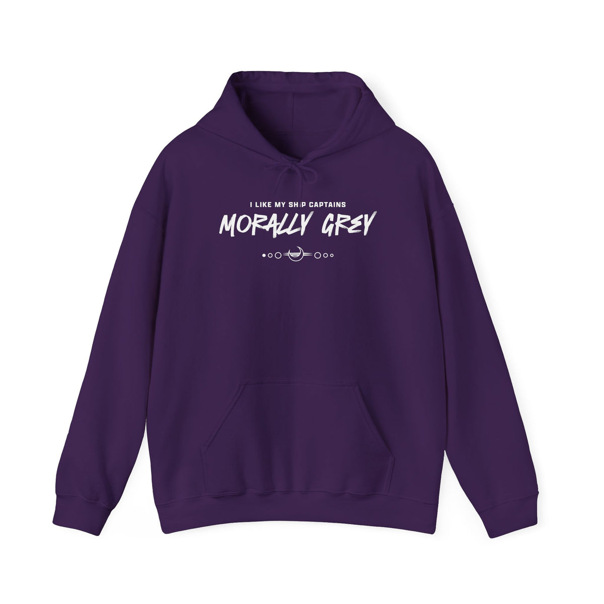 I Like My Ship Captains Morally Grey Hoodie - Colors