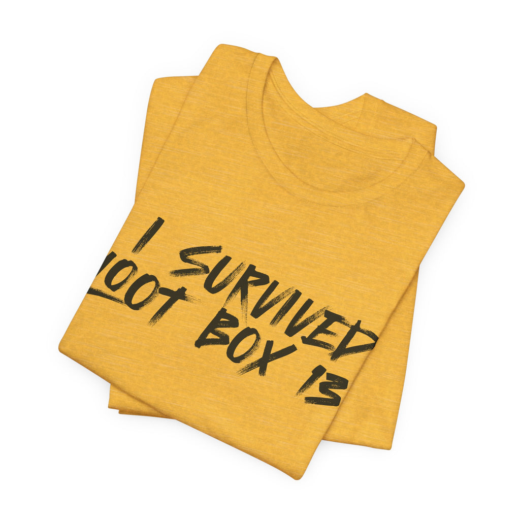 I Survived Loot Box 13 Tee - Heathers