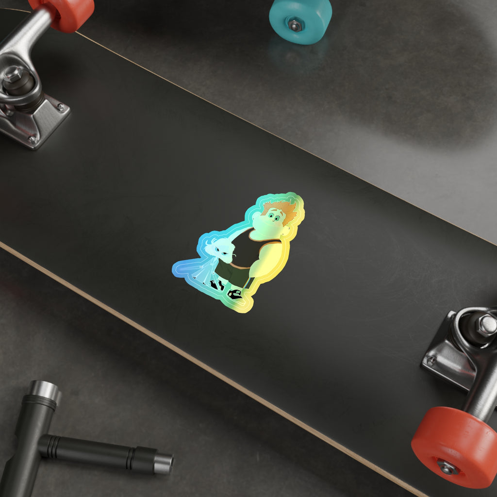 Mars and Dot Holographic Sticker (Kid Crew)