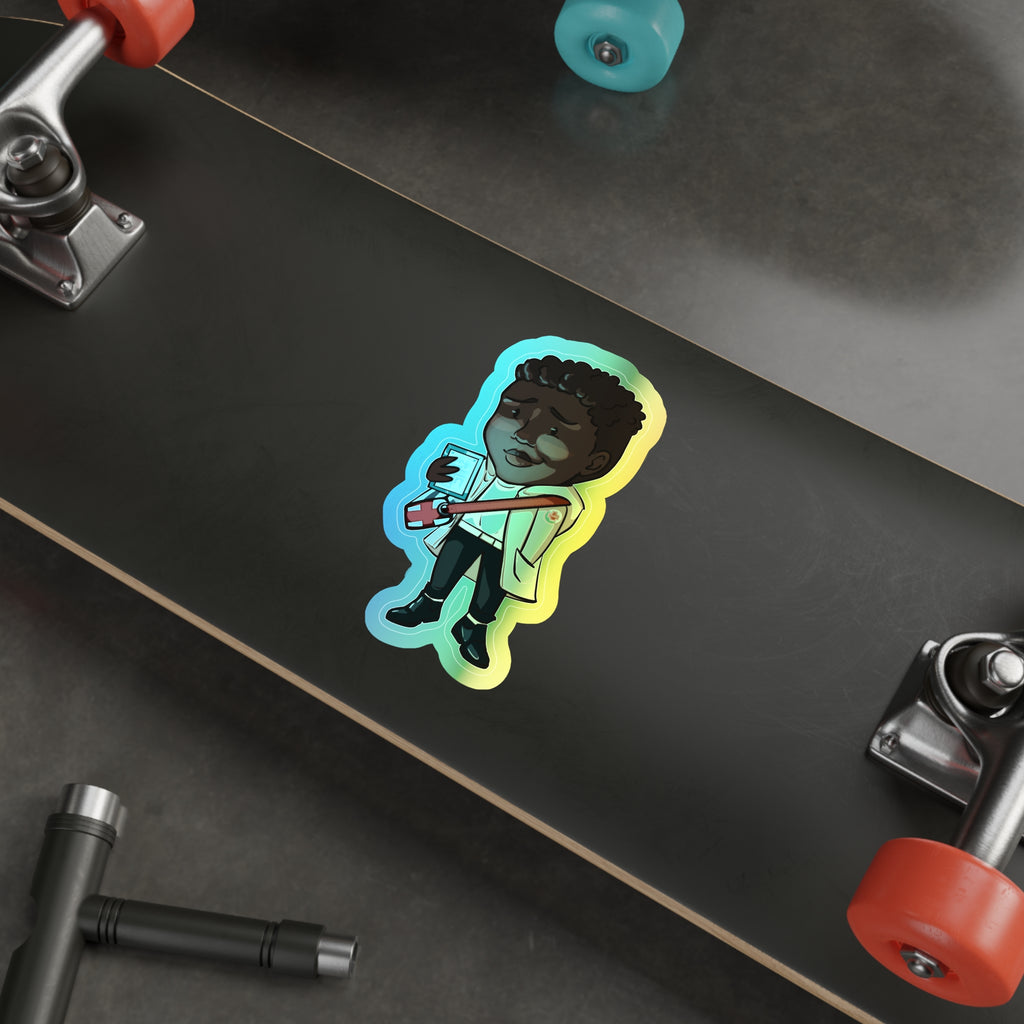 Farlow Holographic Sticker (Chibi-Style)