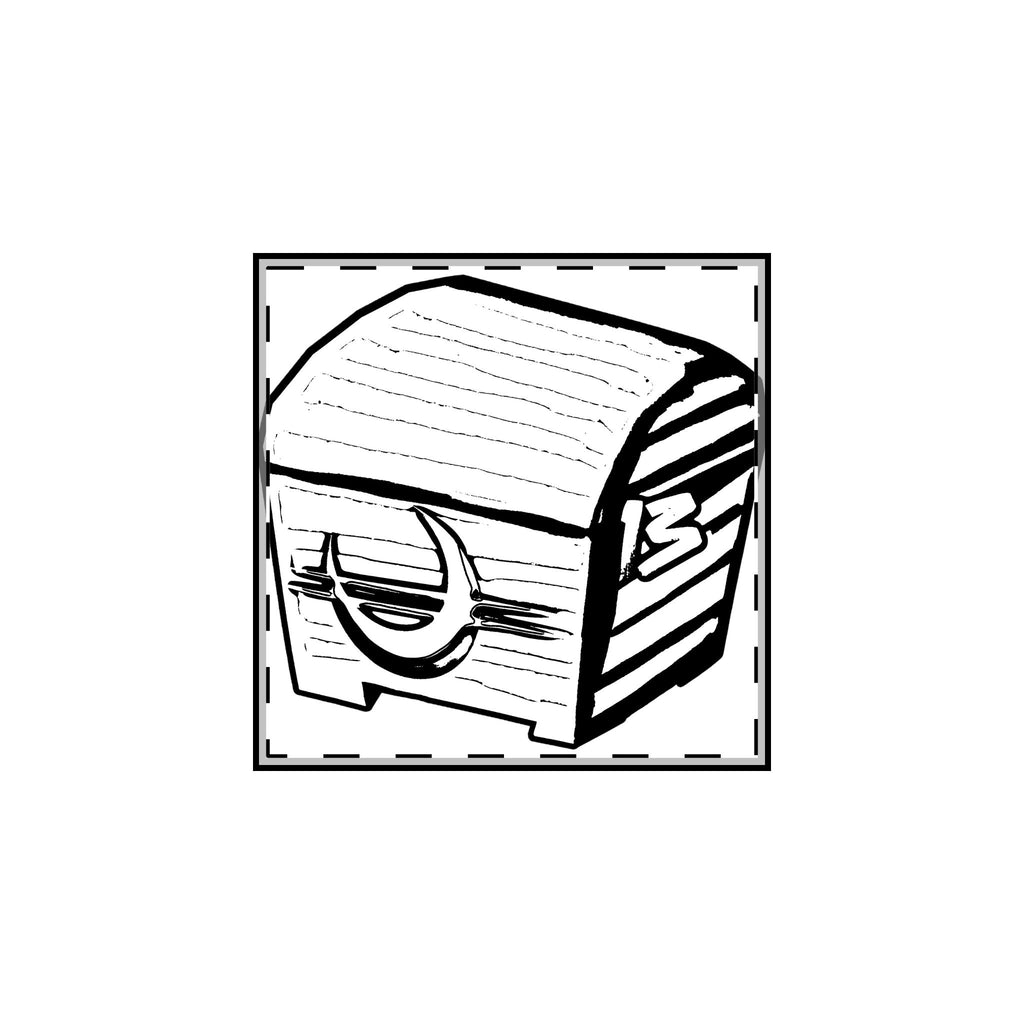 Loot Box 13 Crest Engraved Pin