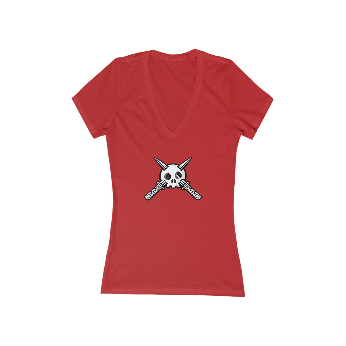 Trench Logo Women's Deep V-Neck Tee