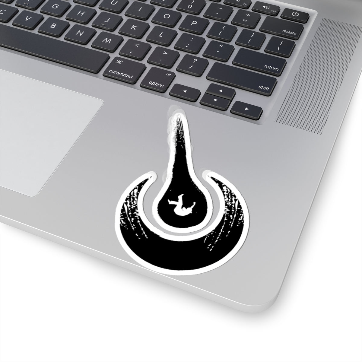 Maurice Africh Logo Sticker (Black)