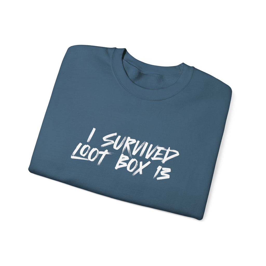 I Survived Loot Box 13 Crewneck Sweatshirt - Colors