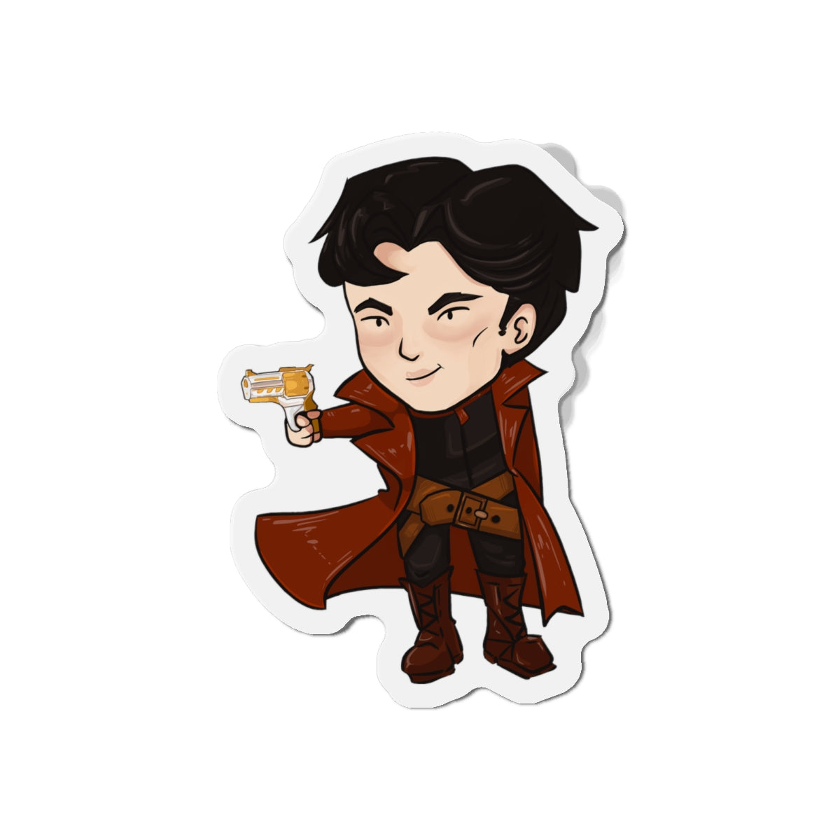 Grey Magnet (Chibi-Style)