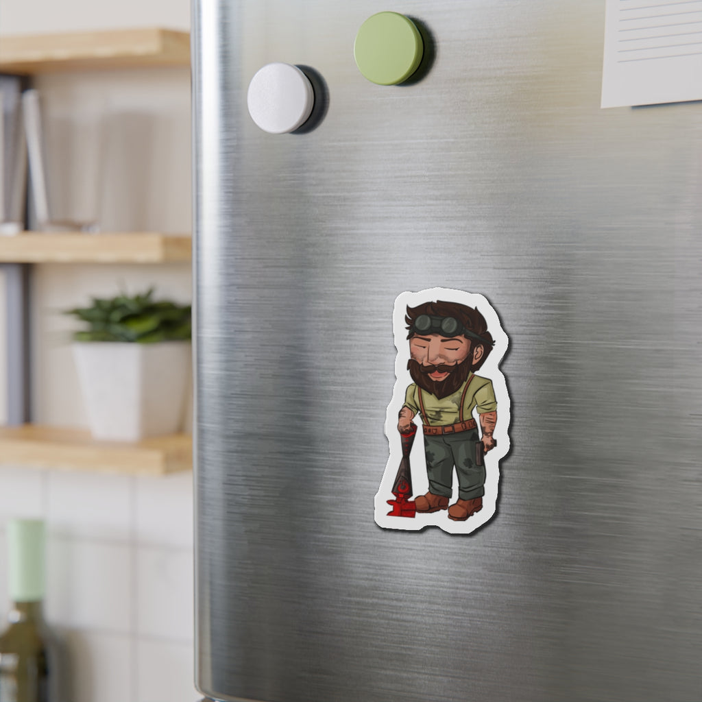 Bones Magnet (Chibi-Style)
