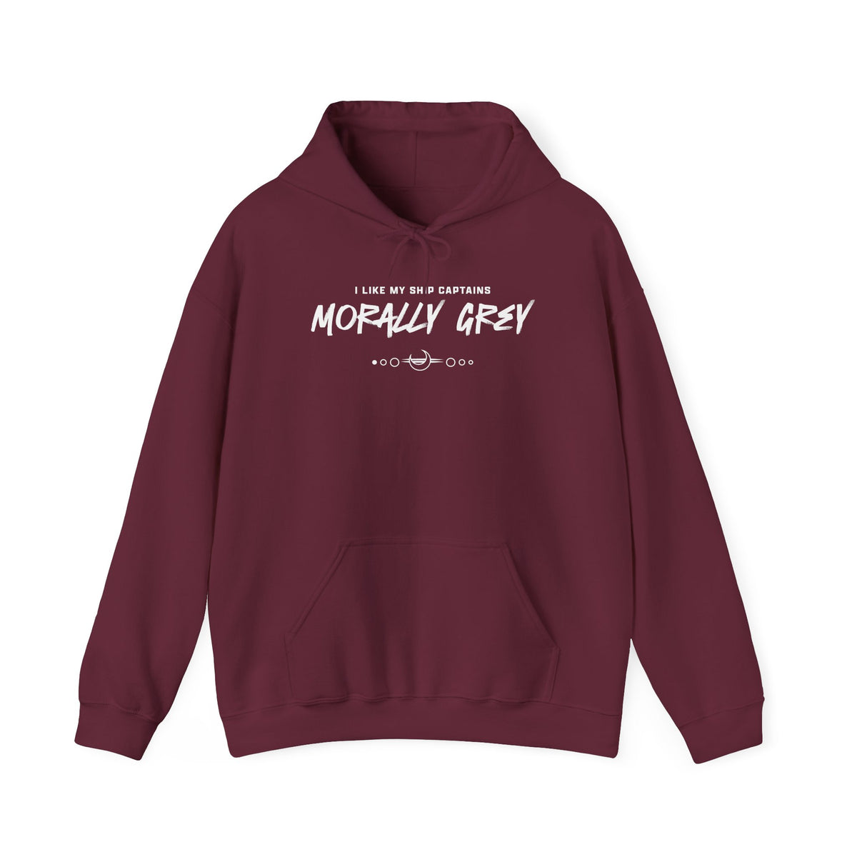 I Like My Ship Captains Morally Grey Hoodie