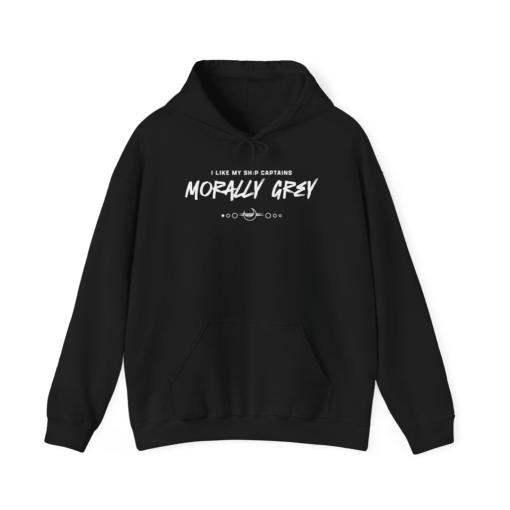 I Like My Ship Captains Morally Grey Hoodie