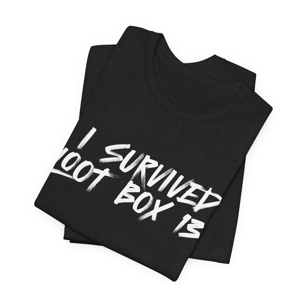 I Survived Loot Box 13 Tee - Heathers