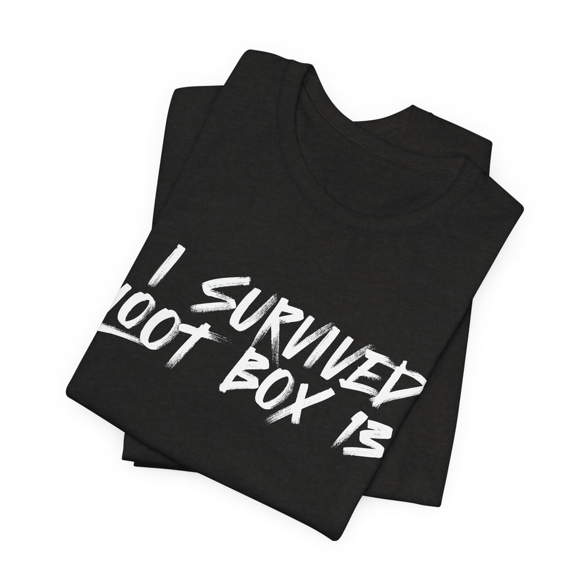 I Survived Loot Box 13 Tee - Heathers