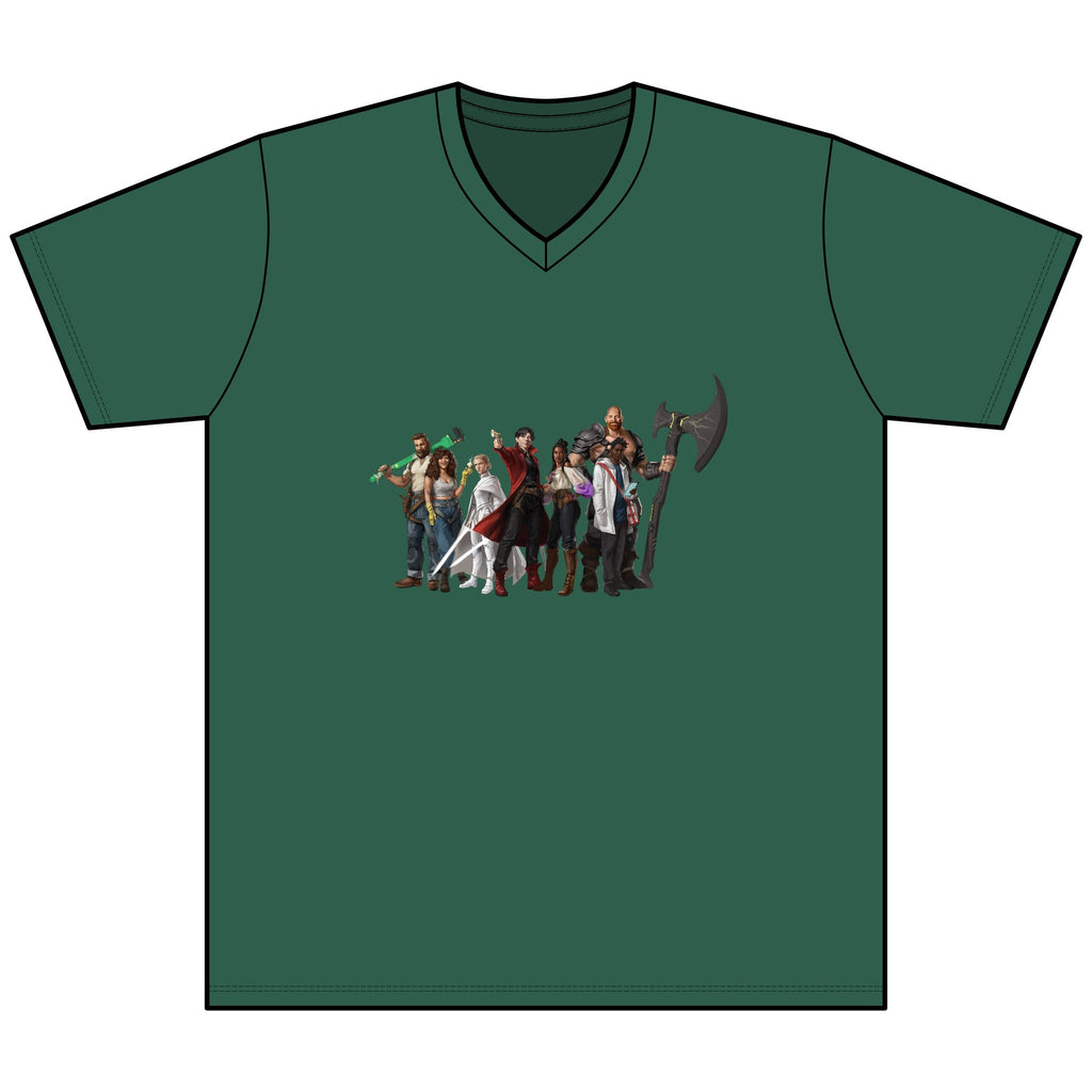 The Crew Heather V-Neck Tee