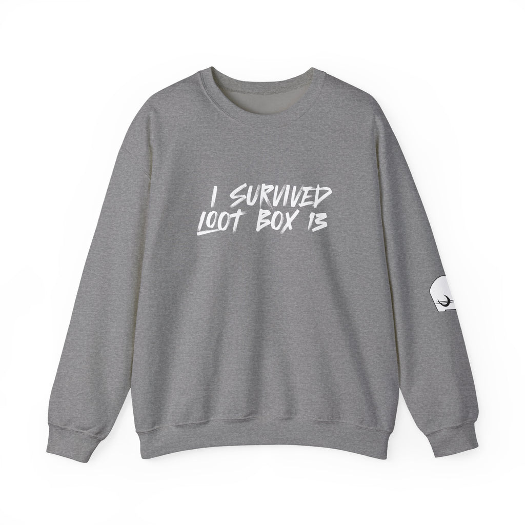 I Survived Loot Box 13 Crewneck Sweatshirt