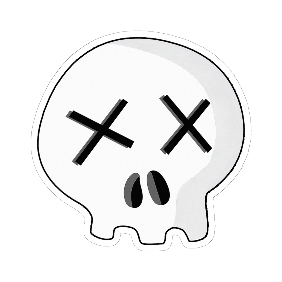 Dead Skull Sticker