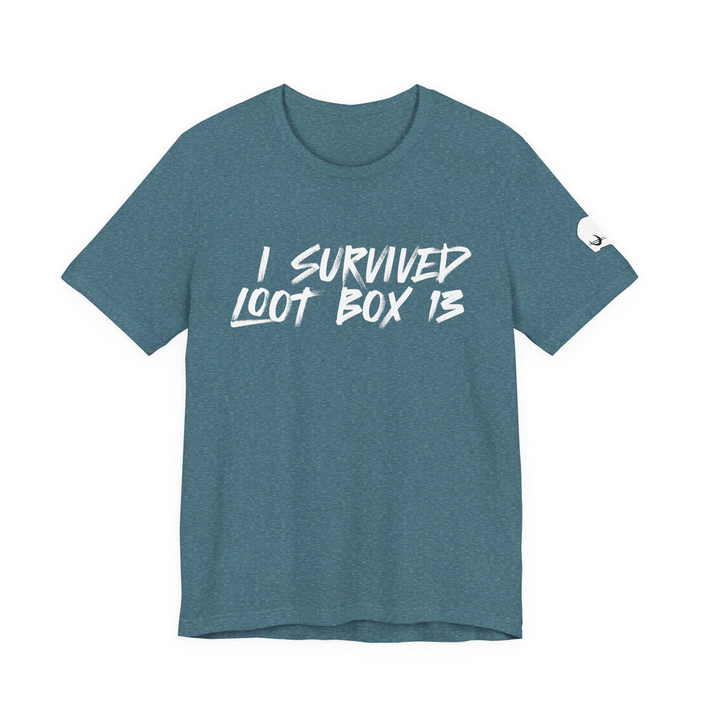 I Survived Loot Box 13 Tee - Heathers