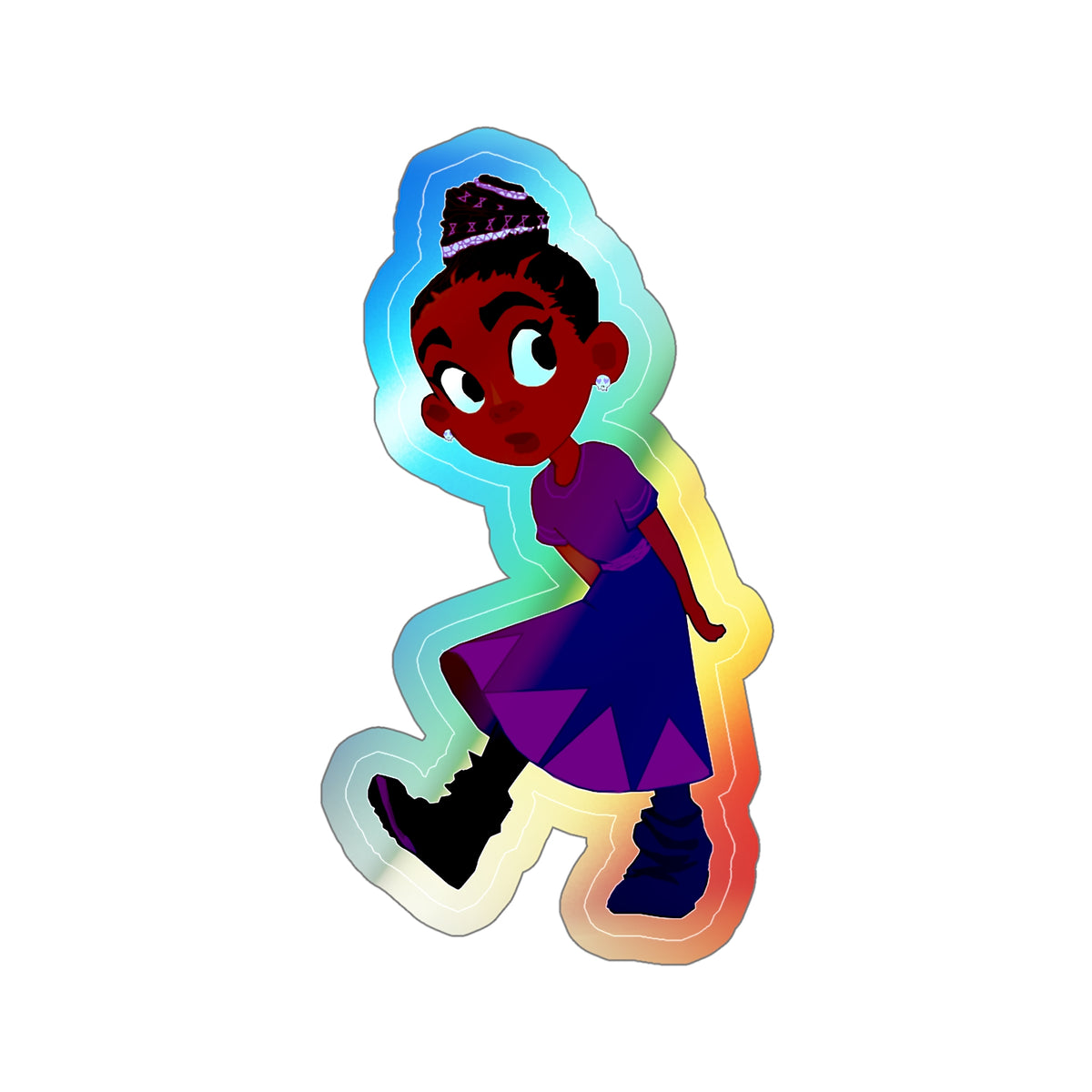 Minn Holographic Sticker (Kid Crew)