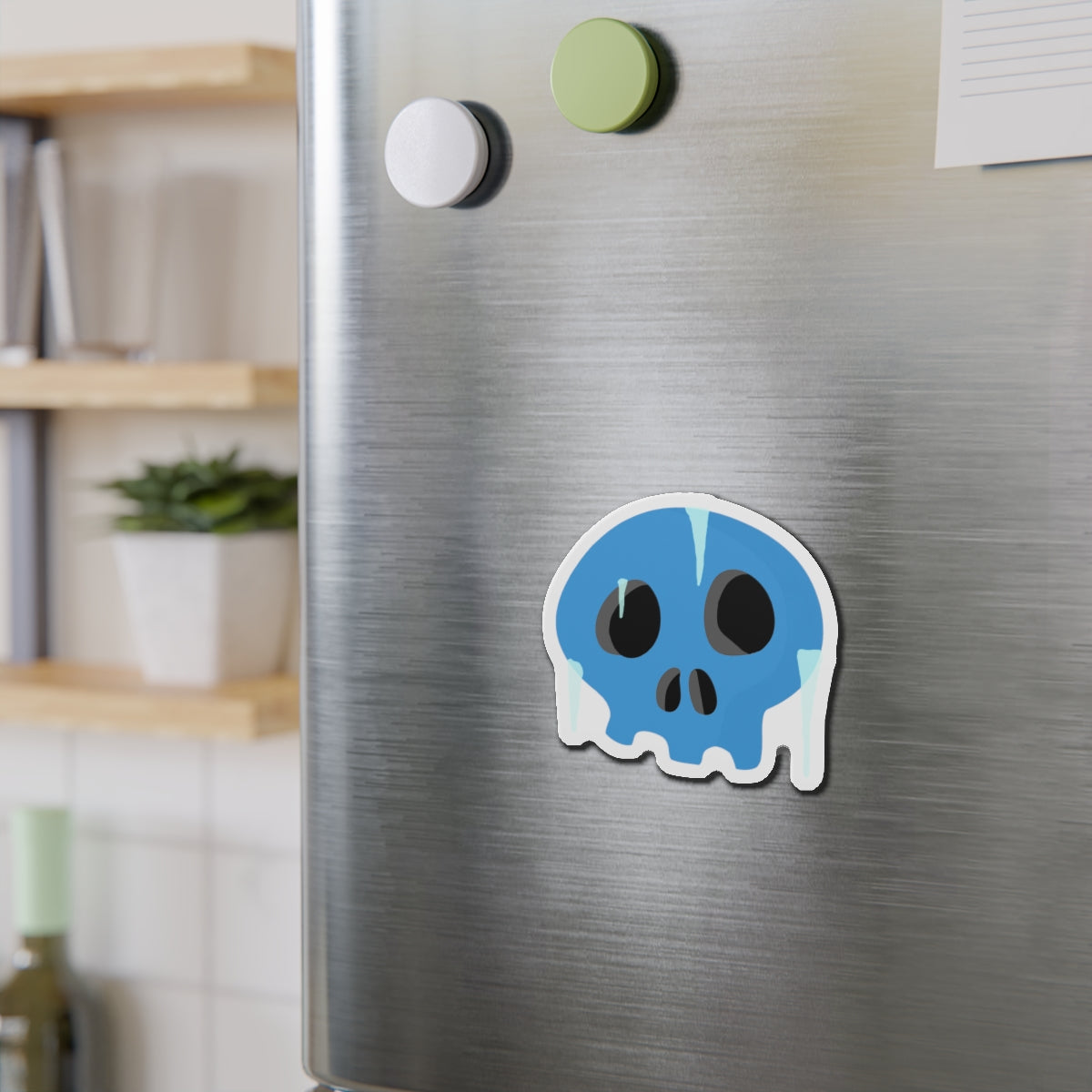 Frozen Skull Magnet