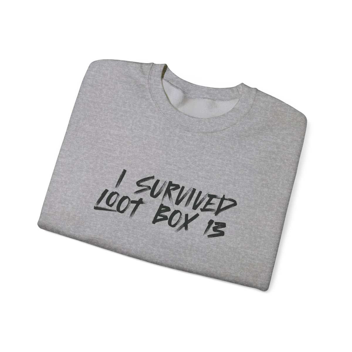 I Survived Loot Box 13 Crewneck Sweatshirt