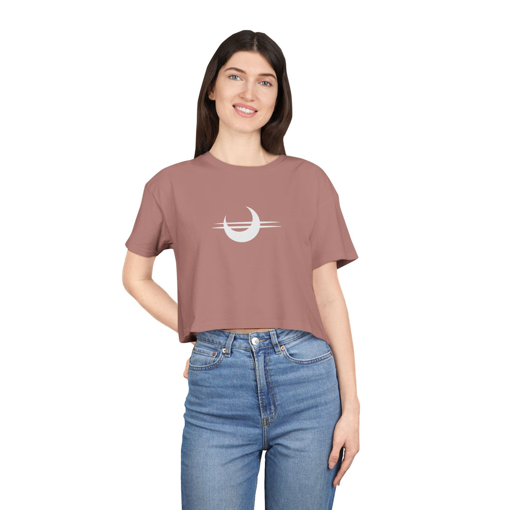 Stay Sturdy, Frens Crest Crop Tee