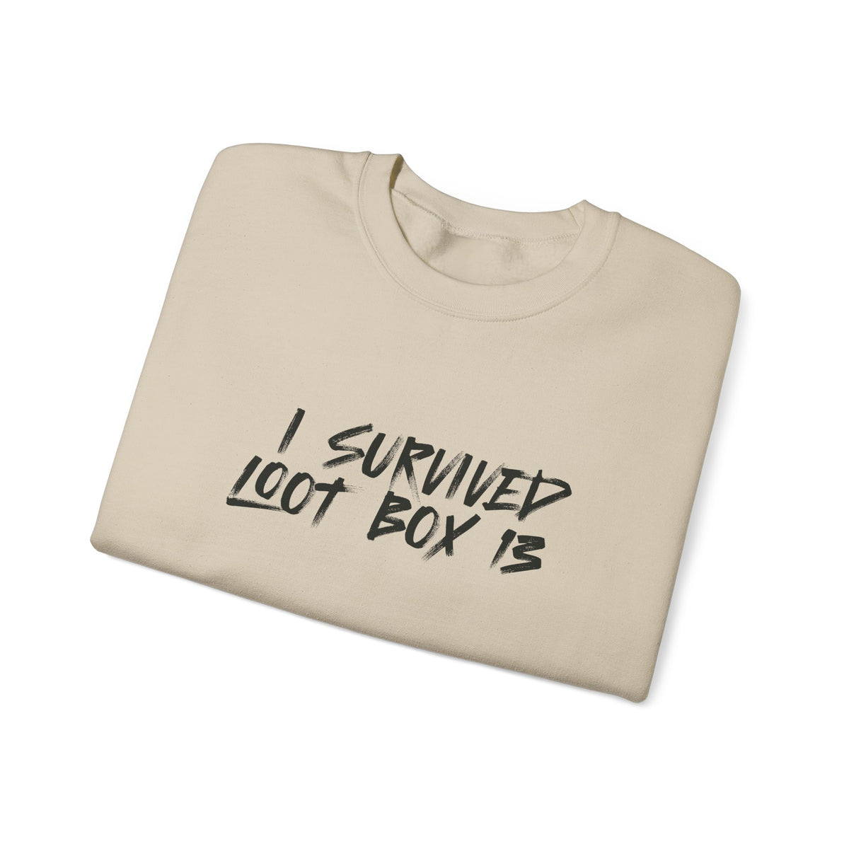 I Survived Loot Box 13 Crewneck Sweatshirt