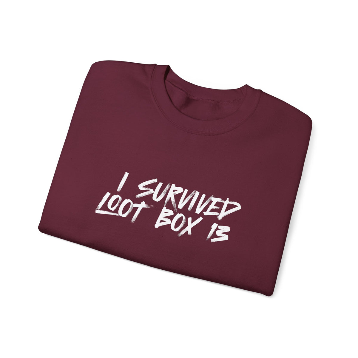 I Survived Loot Box 13 Crewneck Sweatshirt - Colors