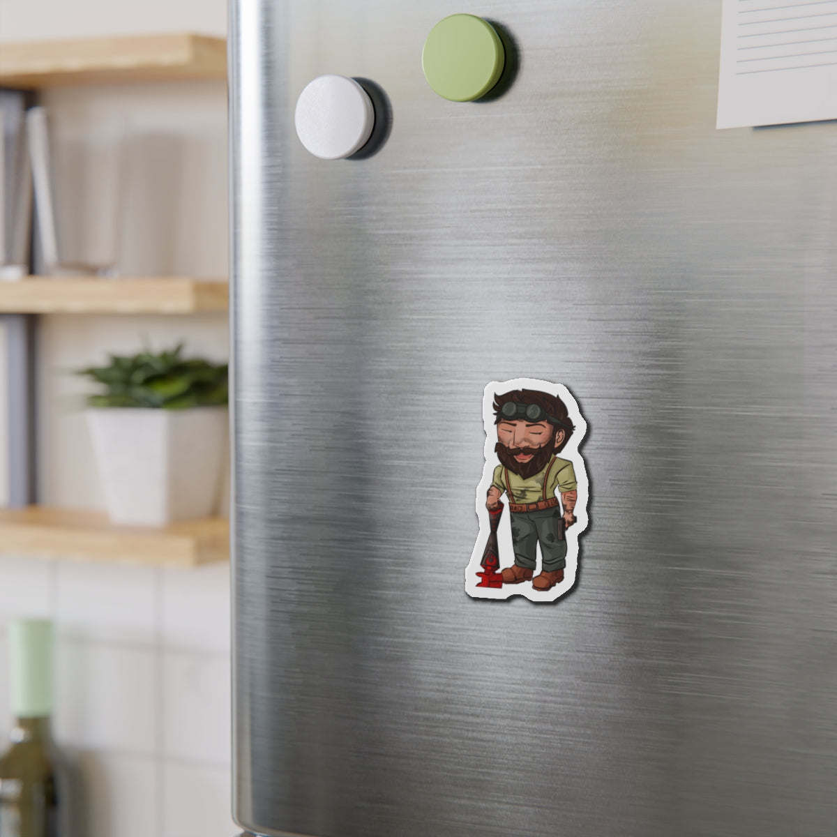 Bones Magnet (Chibi-Style)