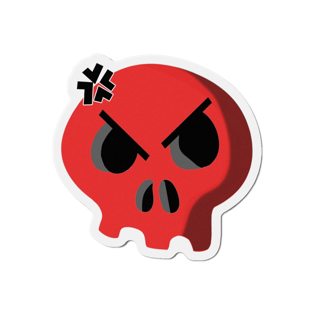 Angry Skull Magnet