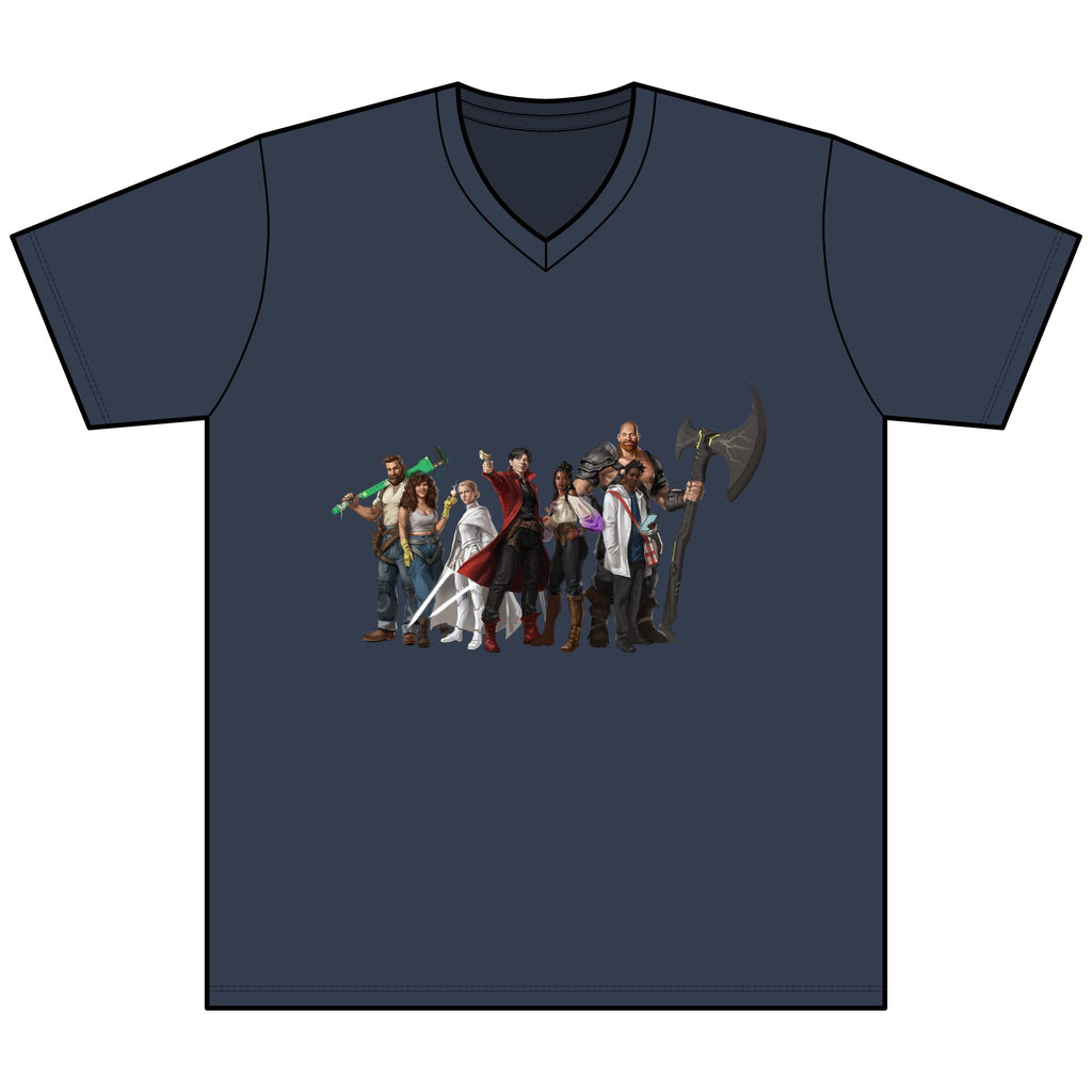The Crew Heather V-Neck Tee