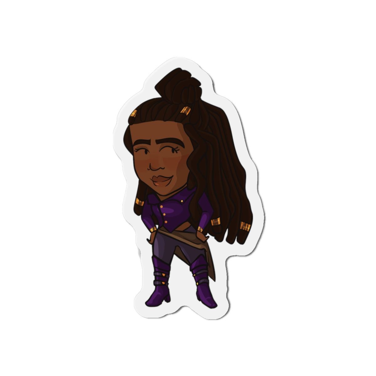 Minn Magnet (Chibi-Style)