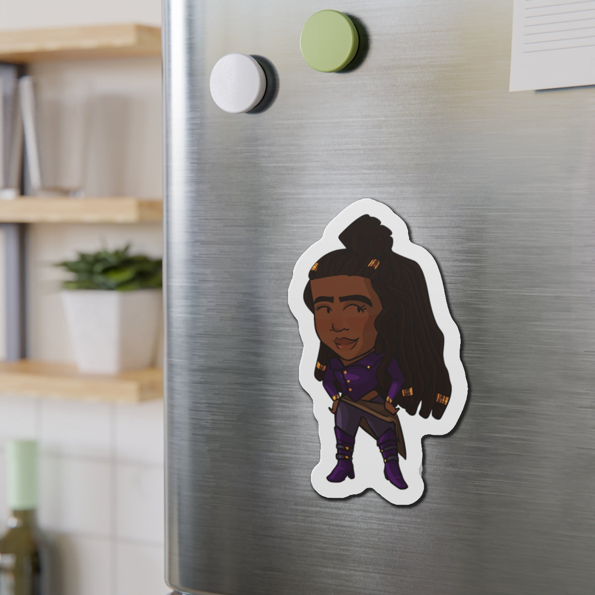 Minn Magnet (Chibi-Style)