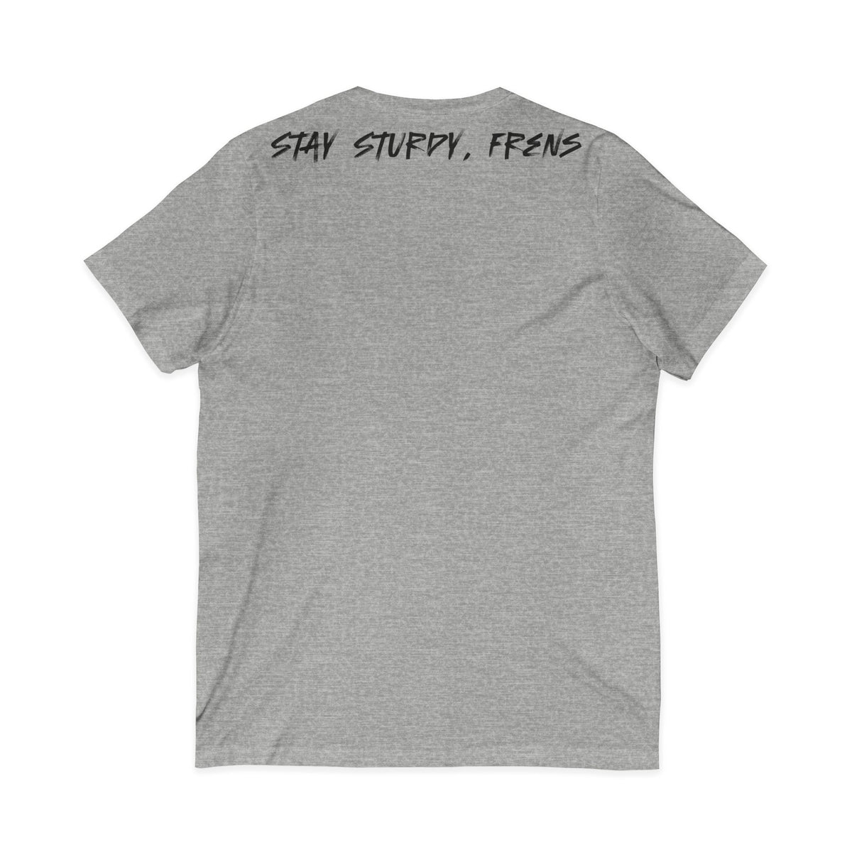 Stay Sturdy, Frens Crest V-Neck Tee