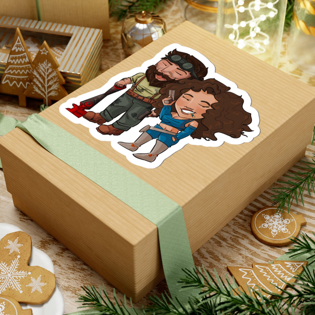 Willow and Bones Sticker (Chibi-Style)