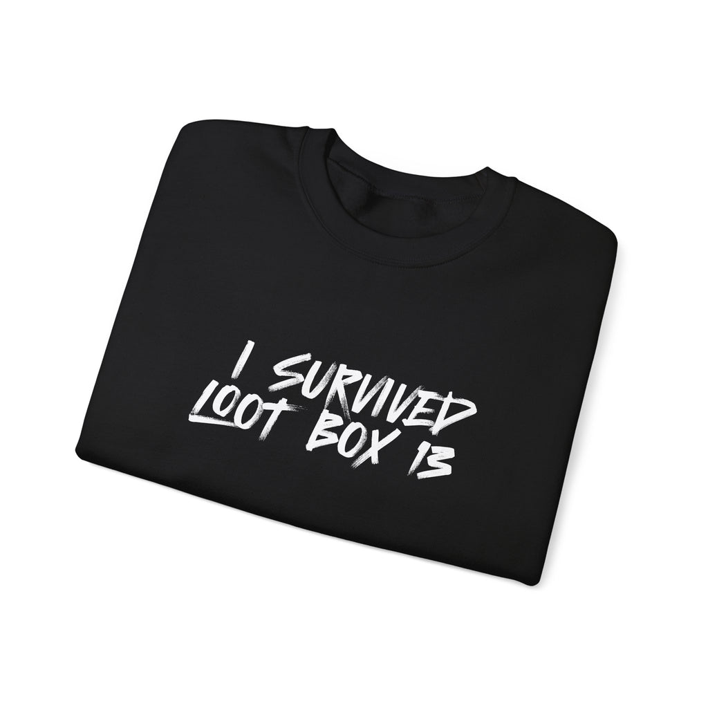 I Survived Loot Box 13 Crewneck Sweatshirt