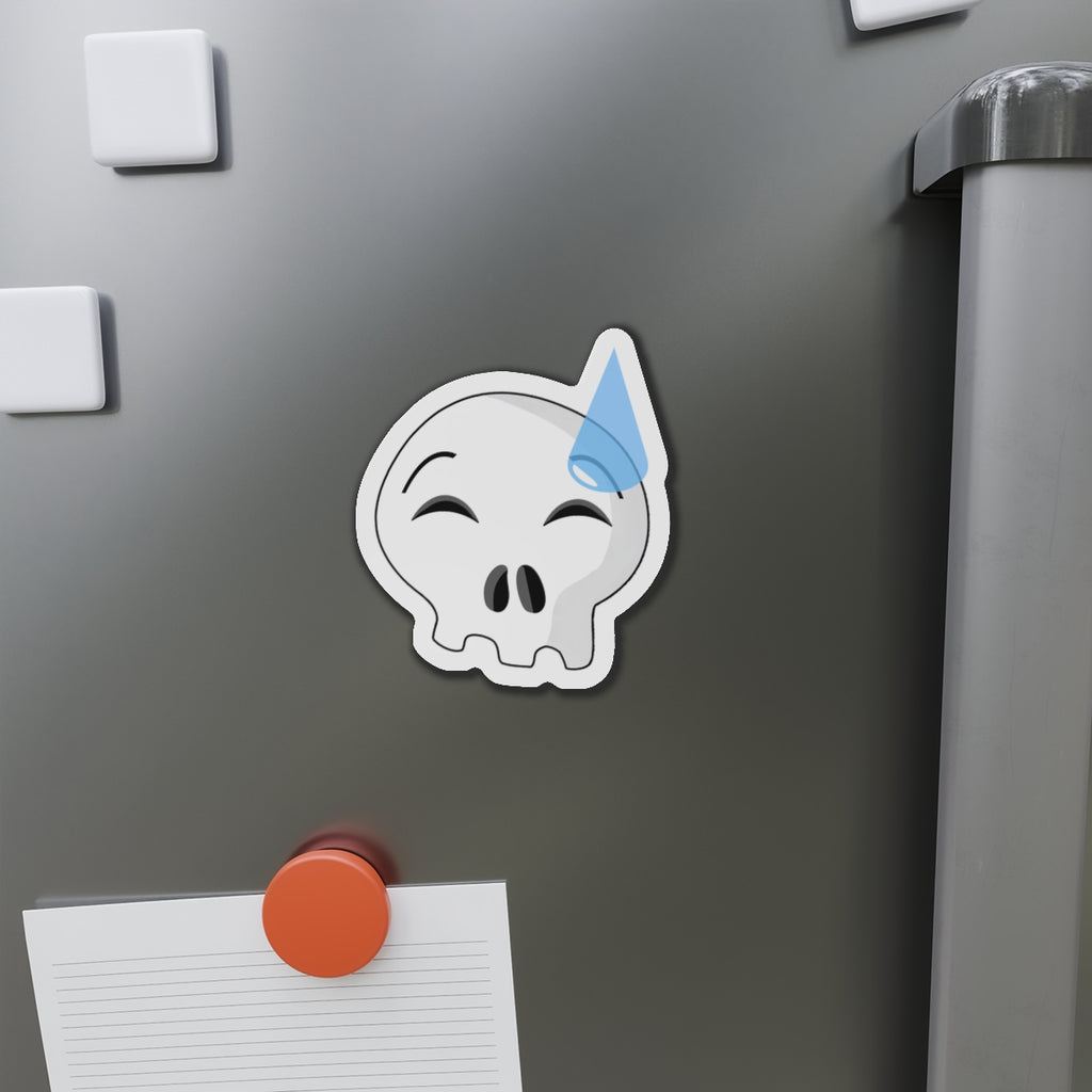 Nervous Sweating Skull Magnet