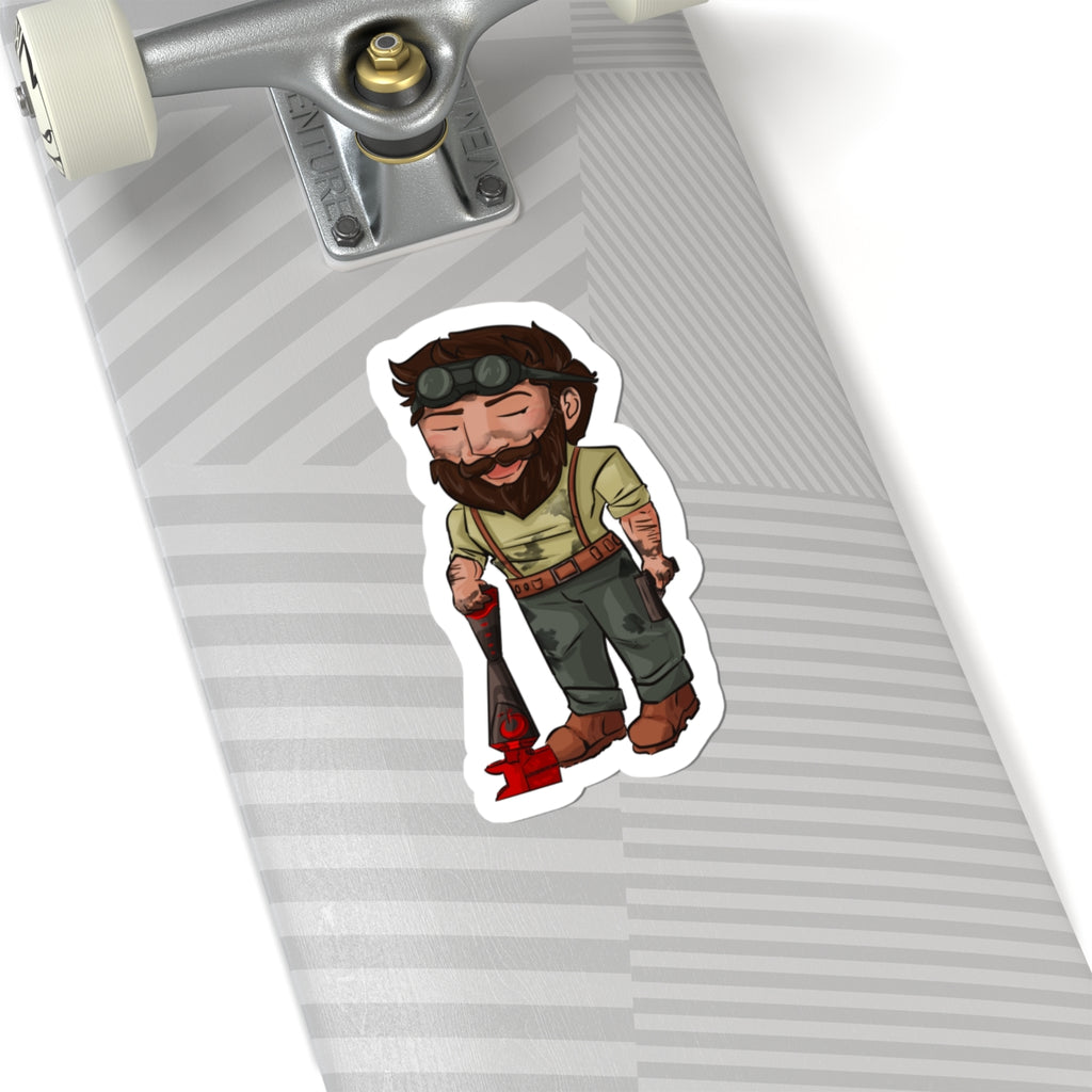 Bones Sticker (Chibi-Style)