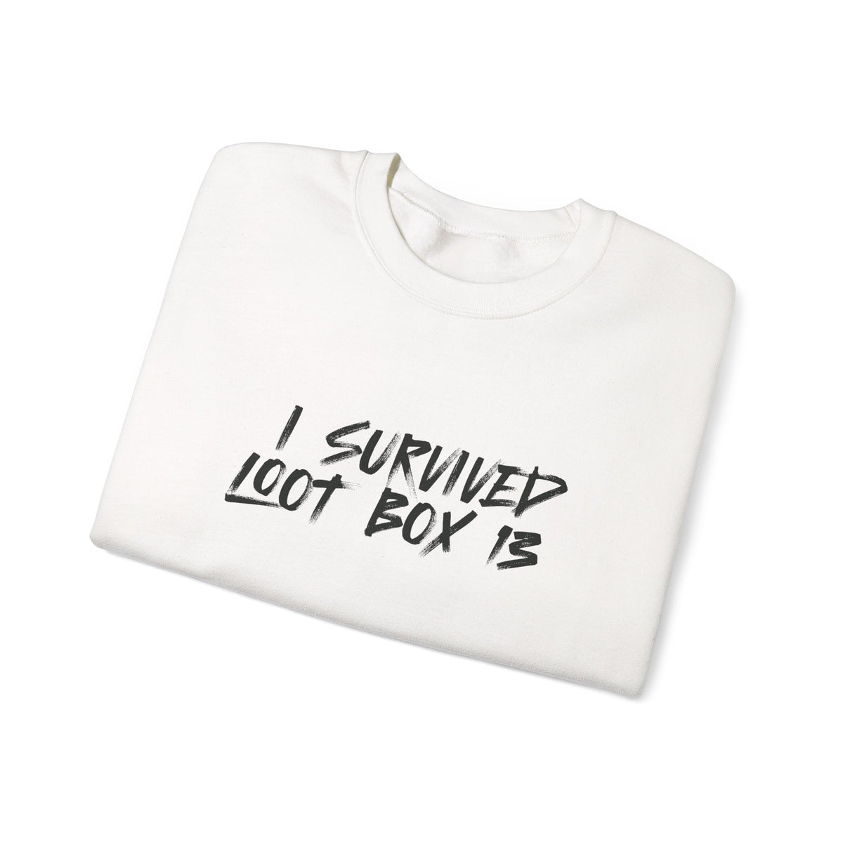 I Survived Loot Box 13 Crewneck Sweatshirt