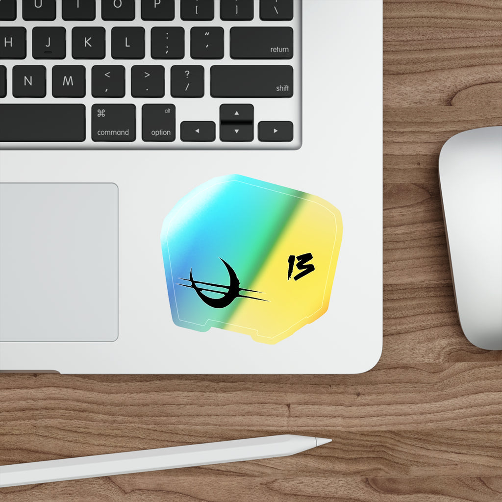 Loot Box 13 Crest Holographic Sticker