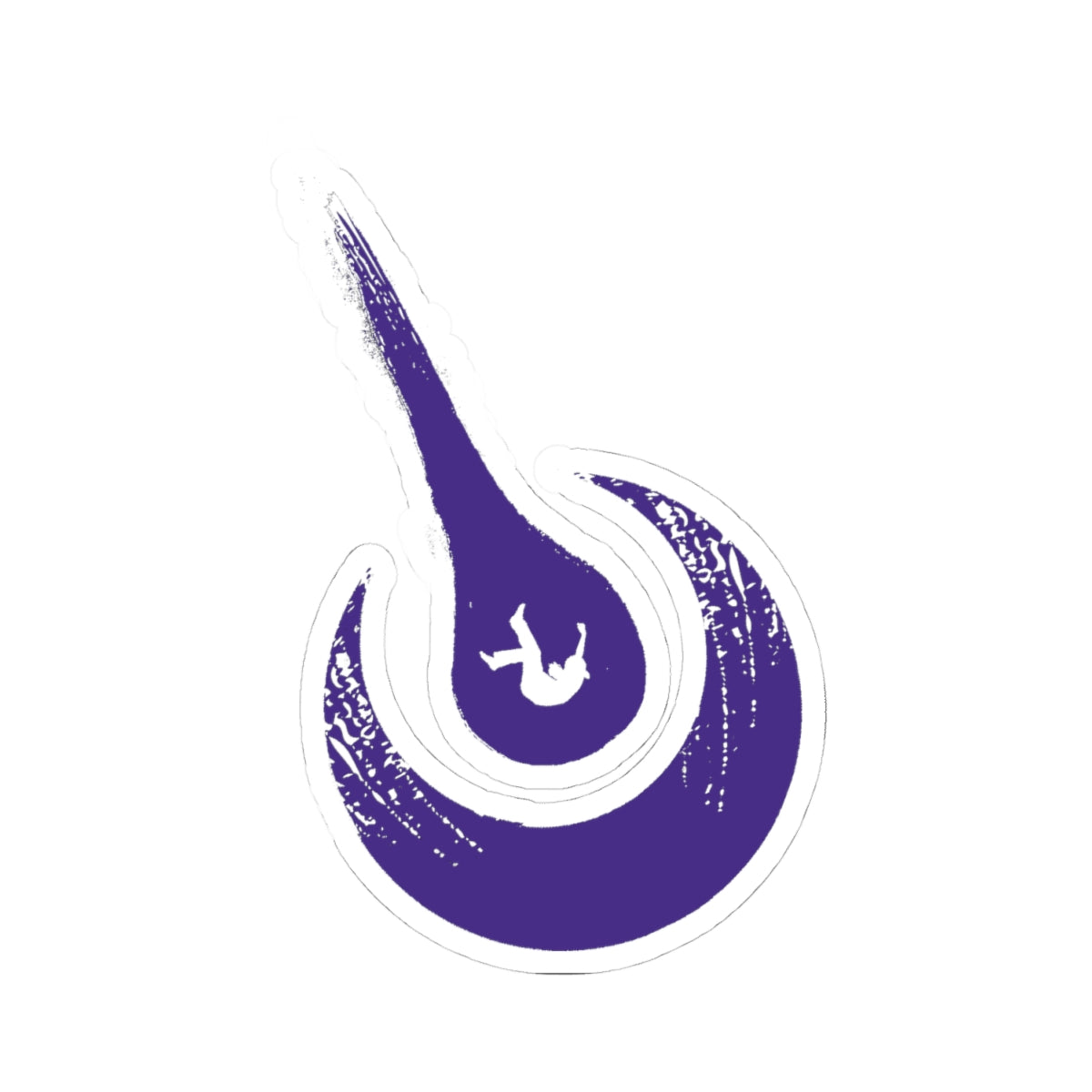 Maurice Africh Logo Sticker (Purple)