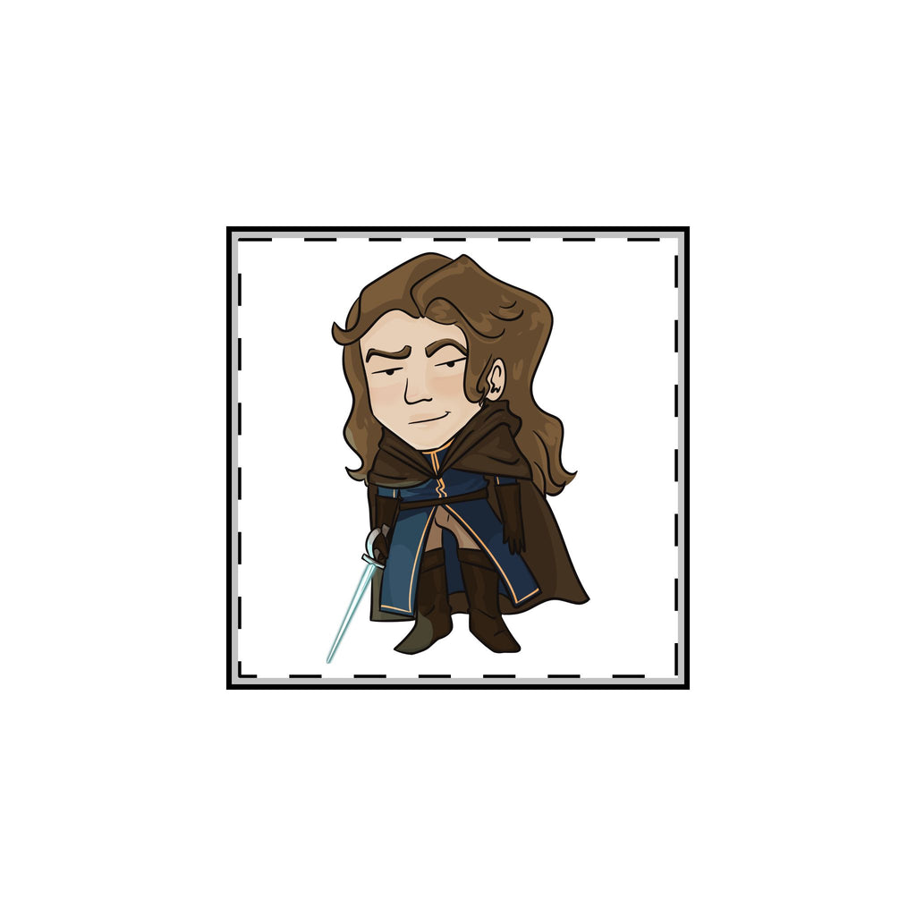 Cello Pin (Chibi-Style)