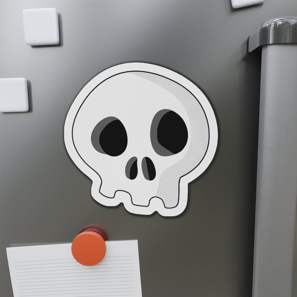 Trench Skull (No Jaw) Magnet