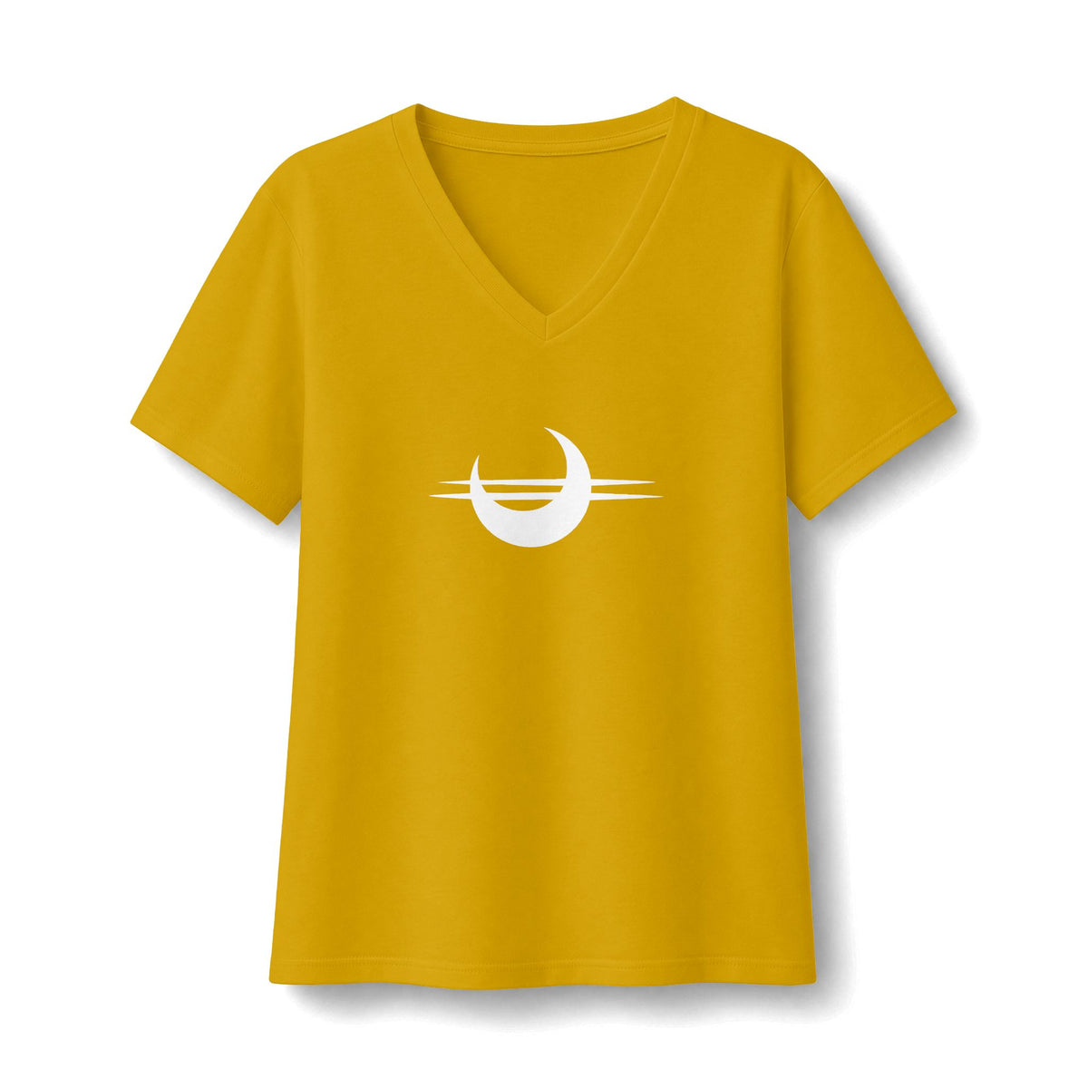 Stay Sturdy, Frens Crest Women's Relaxed V-Neck Tee