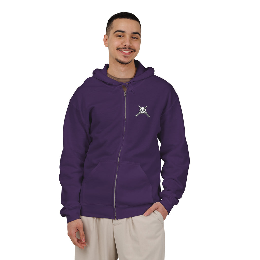 Trench Logo Zip Hoodie
