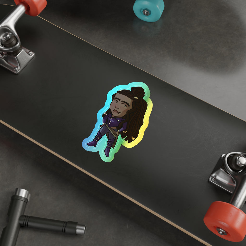 Minn Holographic Sticker (Chibi-Style)