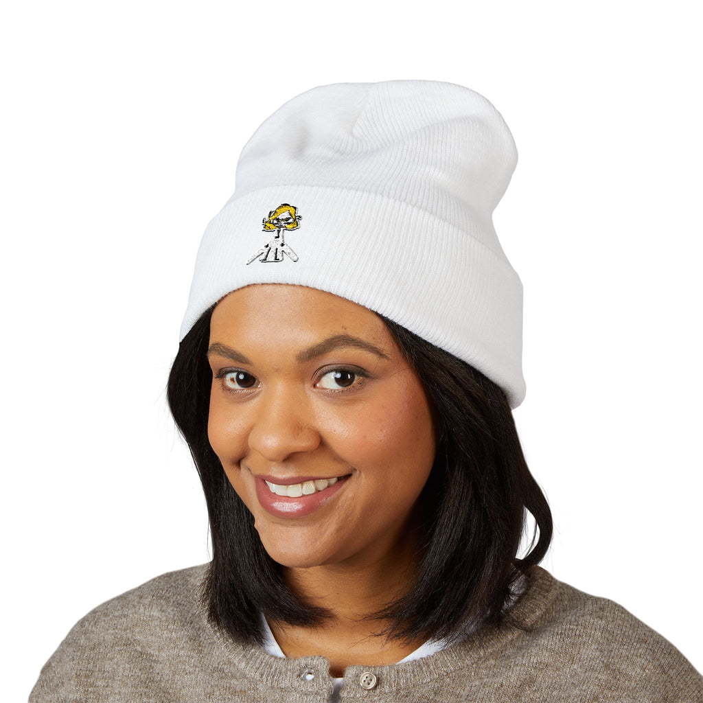 Little Dot Embroidered Beanie
