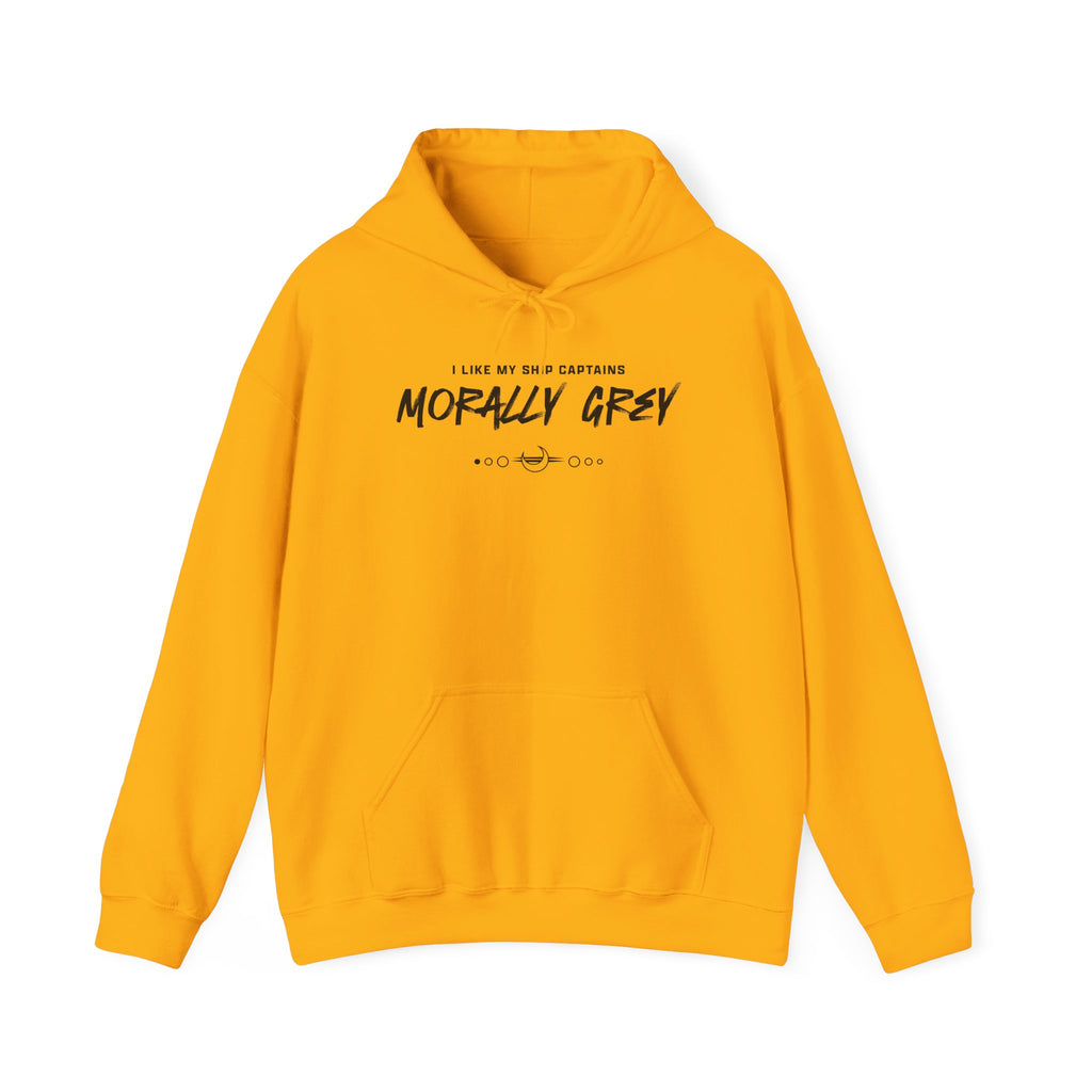 I Like My Ship Captains Morally Grey Hoodie - Colors
