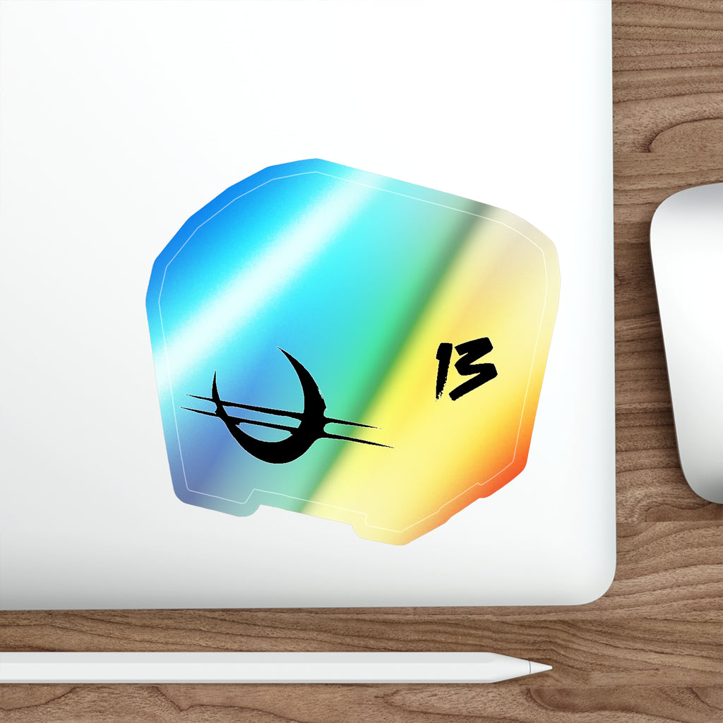 Loot Box 13 Crest Holographic Sticker
