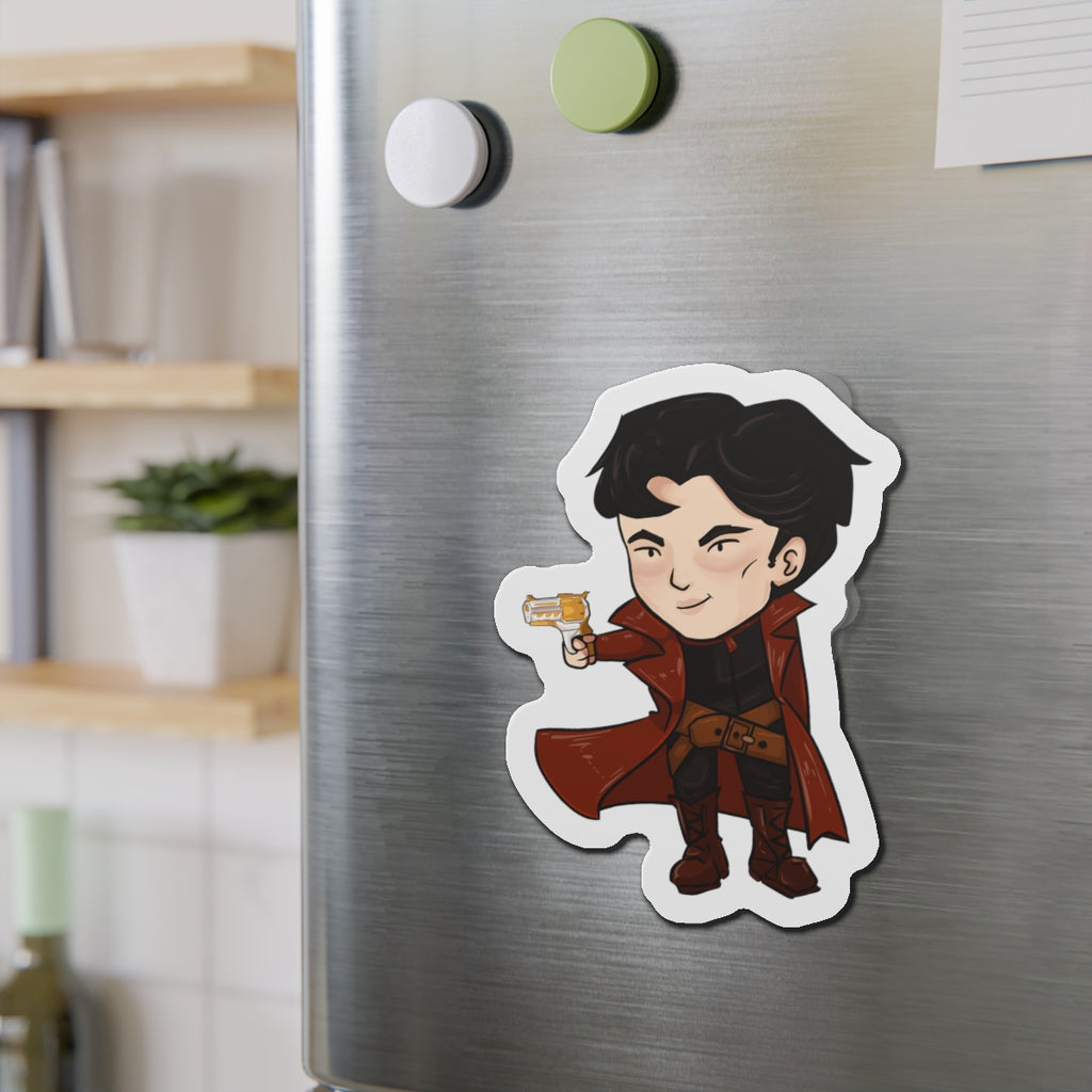 Grey Magnet (Chibi-Style)