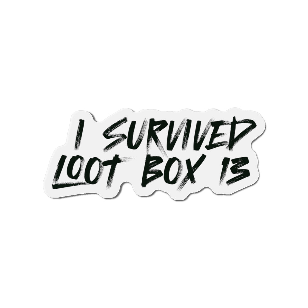 I Survived Loot Box 13 Magnet