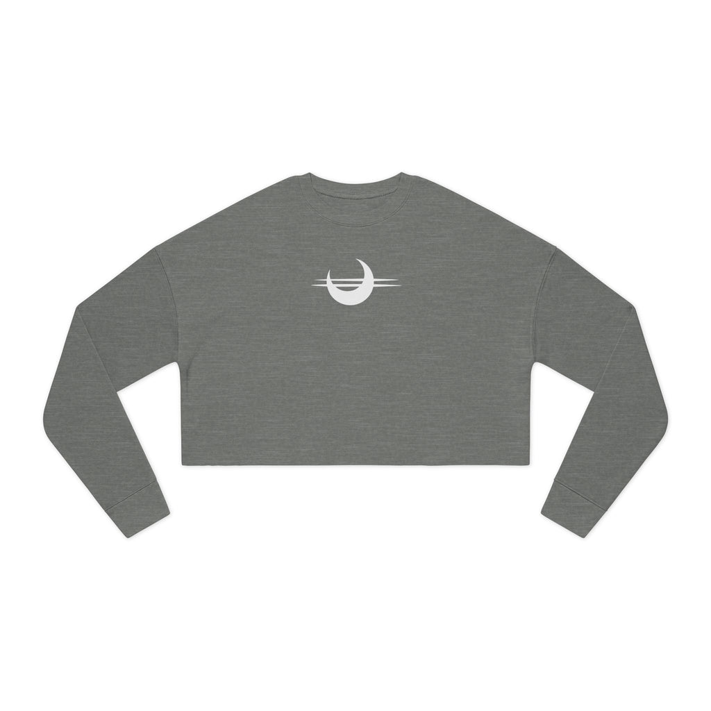 Stay Sturdy, Frens Crest Cropped Sweatshirt